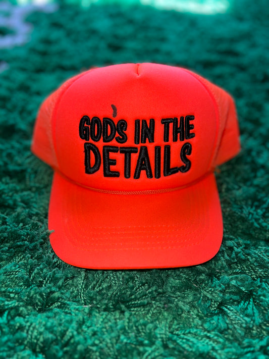 God’s In The Details Trucker Hat ￼