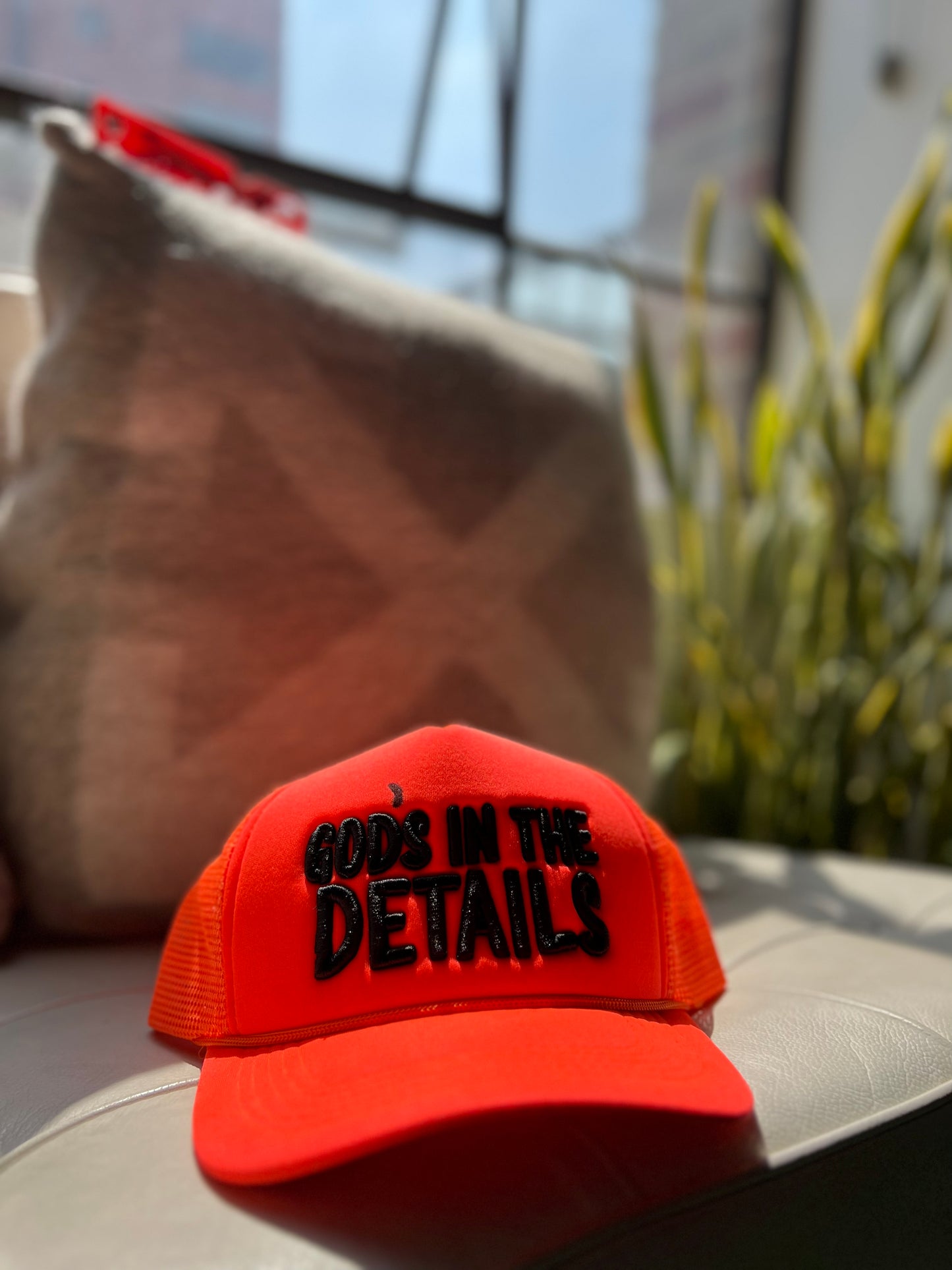God’s In The Details Trucker Hat 