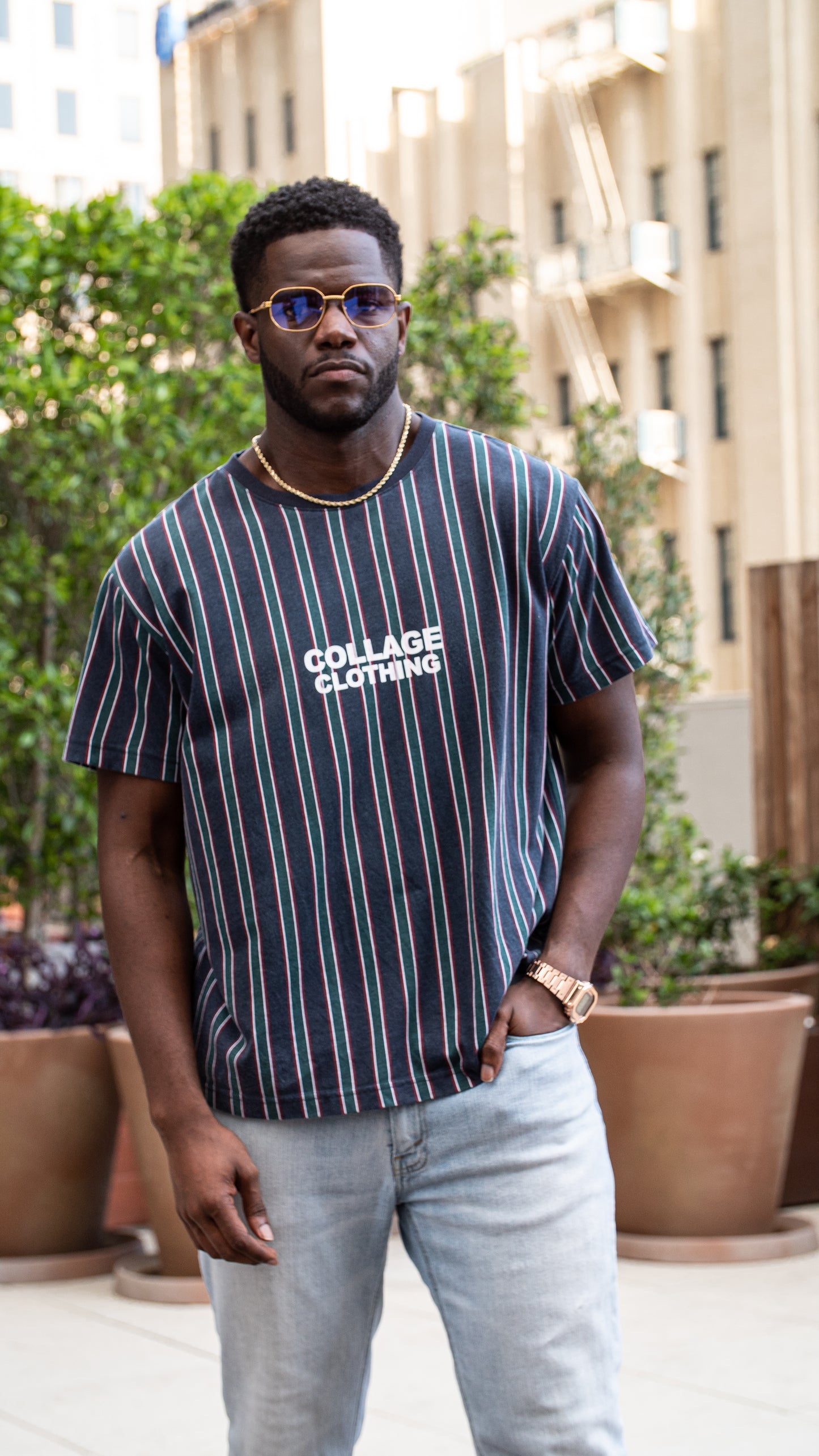 Collage Clothing Tee