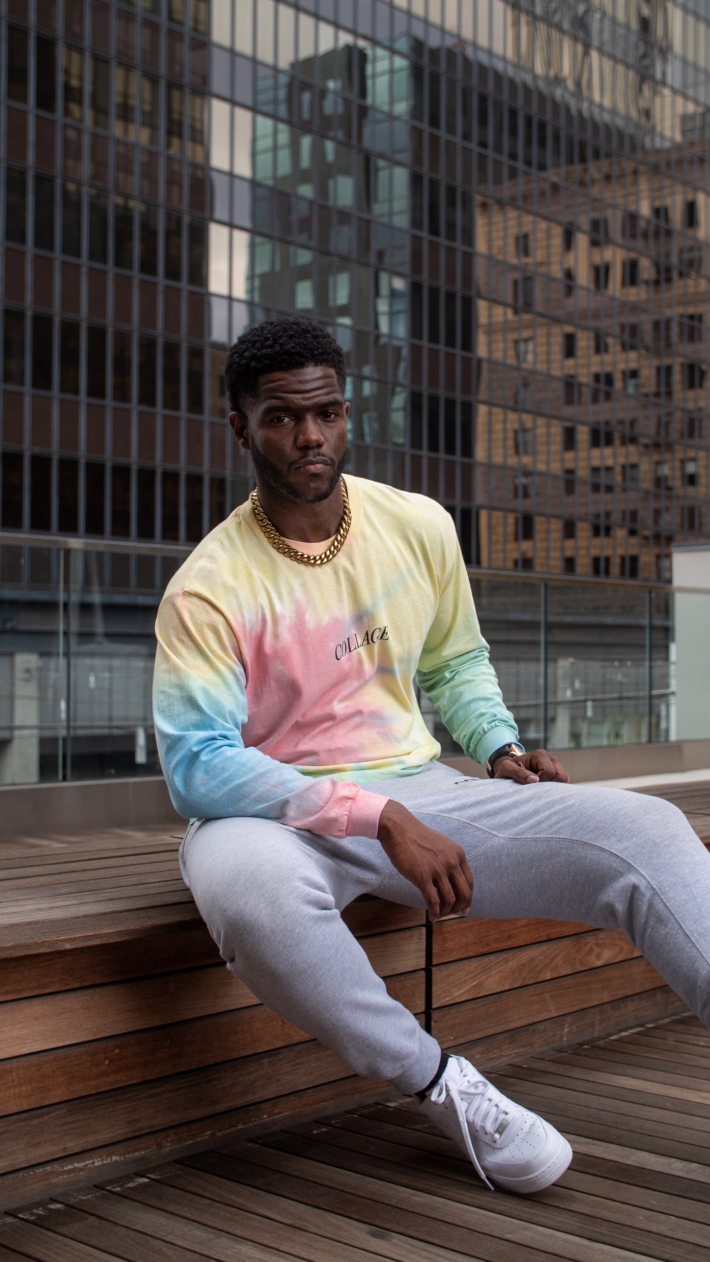 Logo Tie Dye Tee