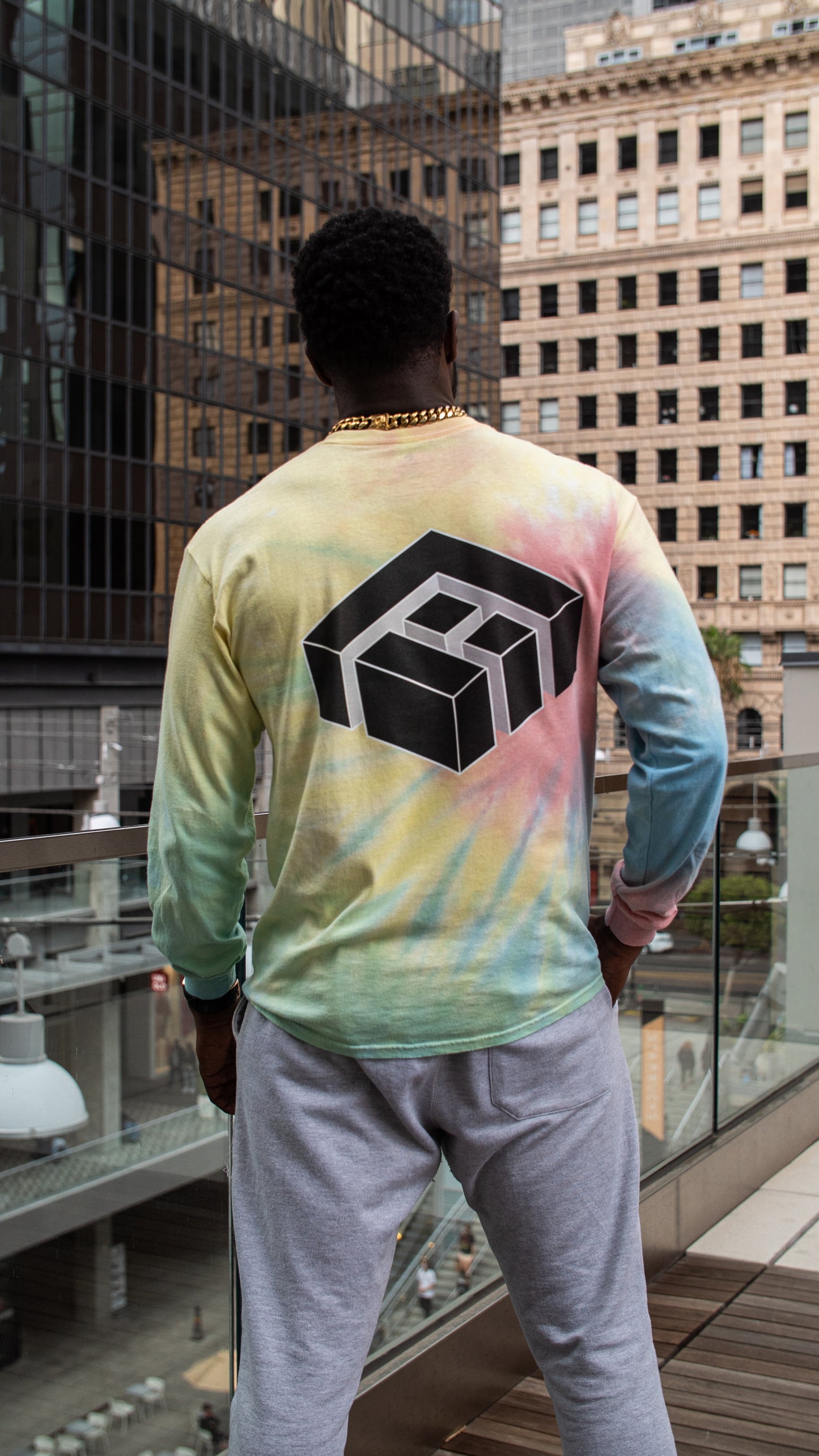 Logo Tie Dye Tee